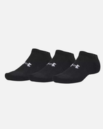 Pack de 3 Chaussettes Under Armour Performance Cotton - Noir