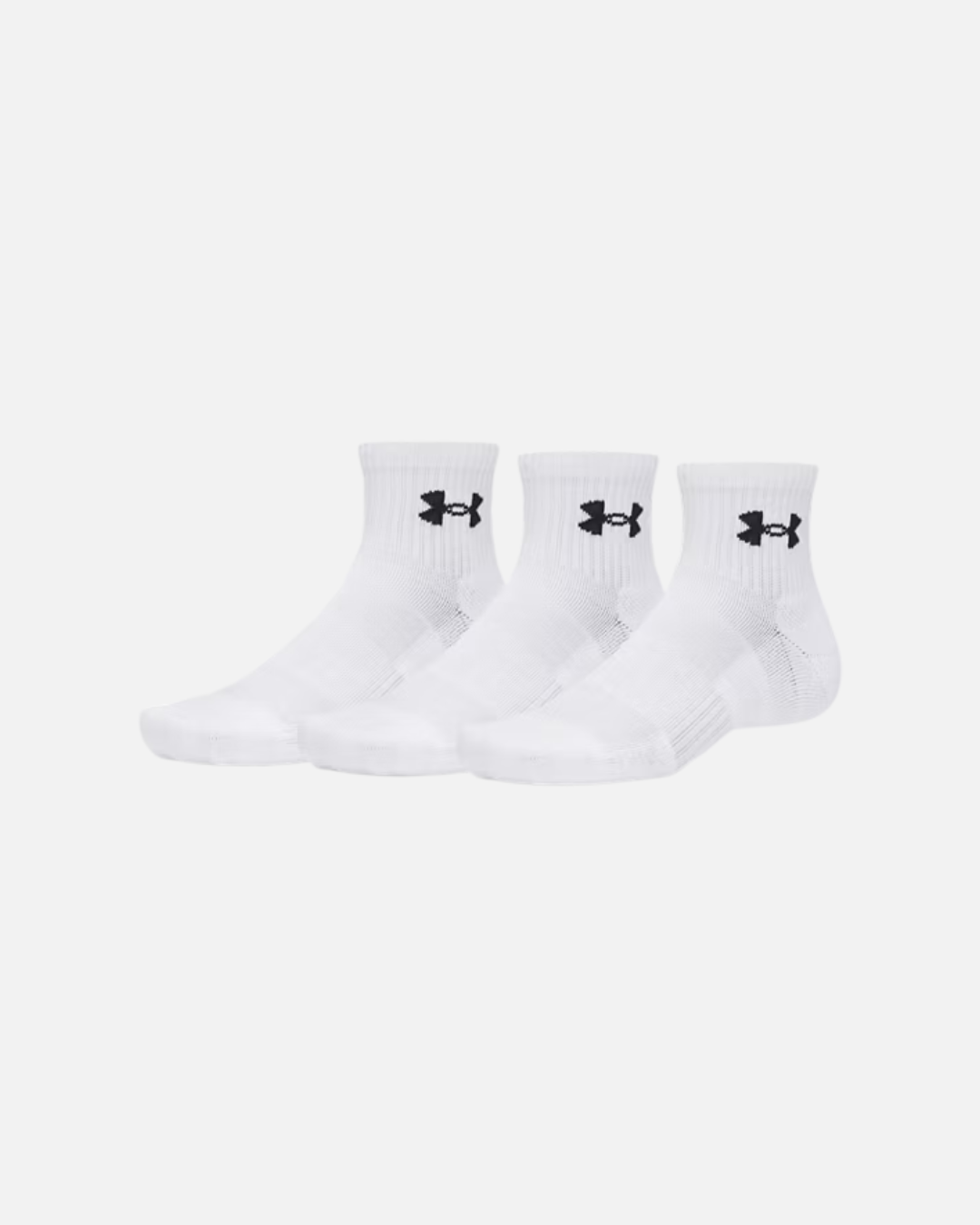 Pack de 3 chaussettes Under Armour Performance Courtes - Blanc