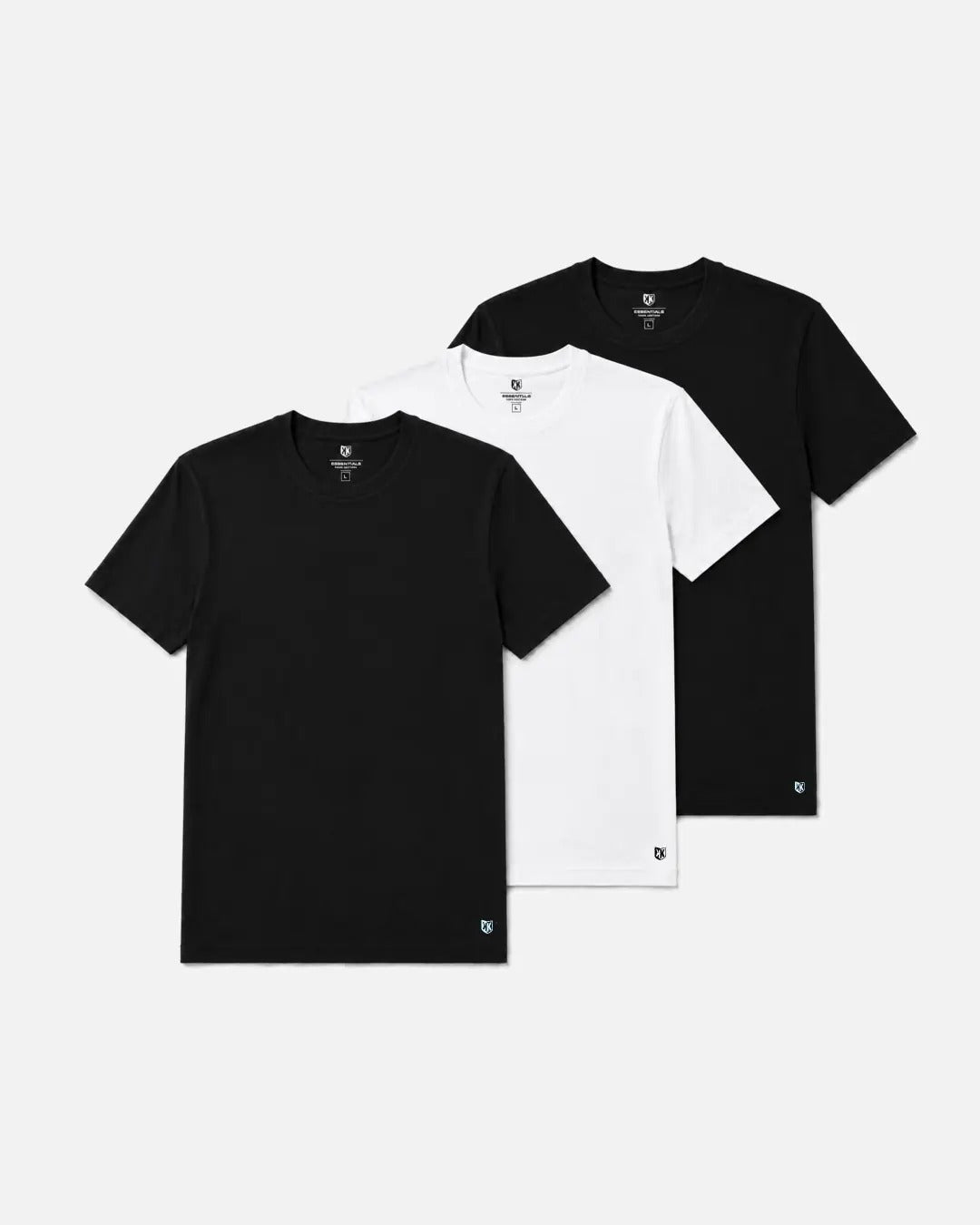 Pack de 3 t-shirts FTKR Essentials - Noir/Blanc