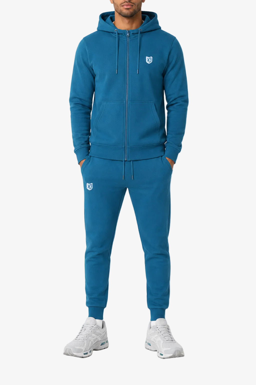 Pantalon jogging FK Basic - Bleu