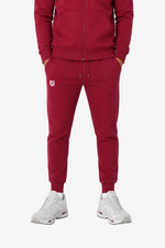 Pantalon jogging FK Basic - Bordeaux