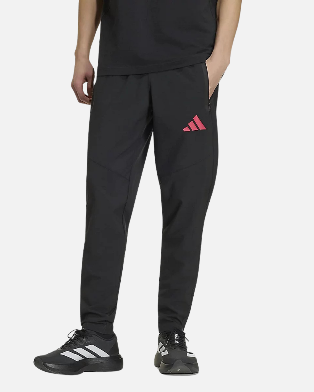 Pantalon Adidas Tiro Travel - Noir/Rouge