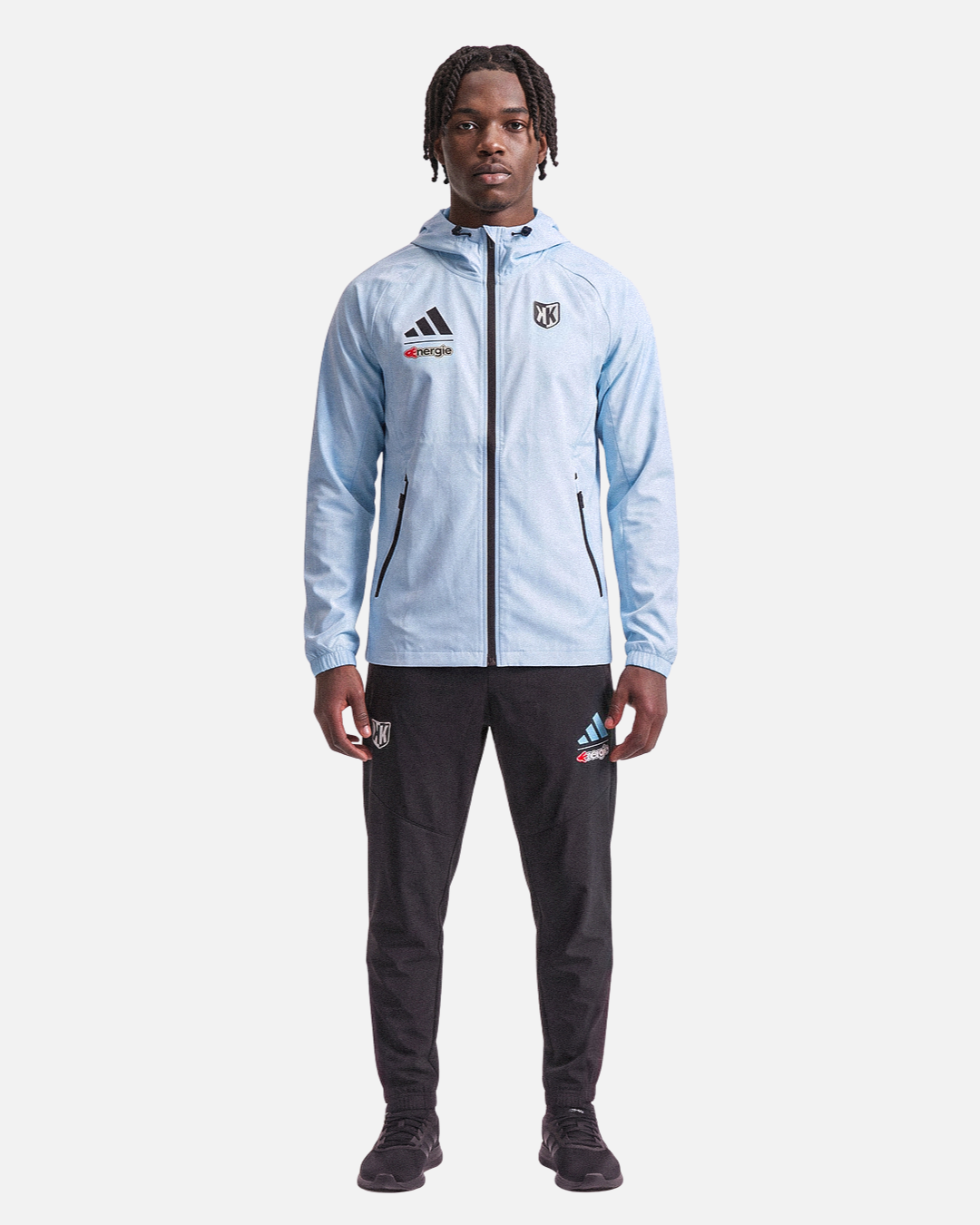 Pantalon Adidas x FK x L2B - Noir/Bleu