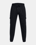 Pantalon Cargo Under Armour Running Essential Fleece - Noir