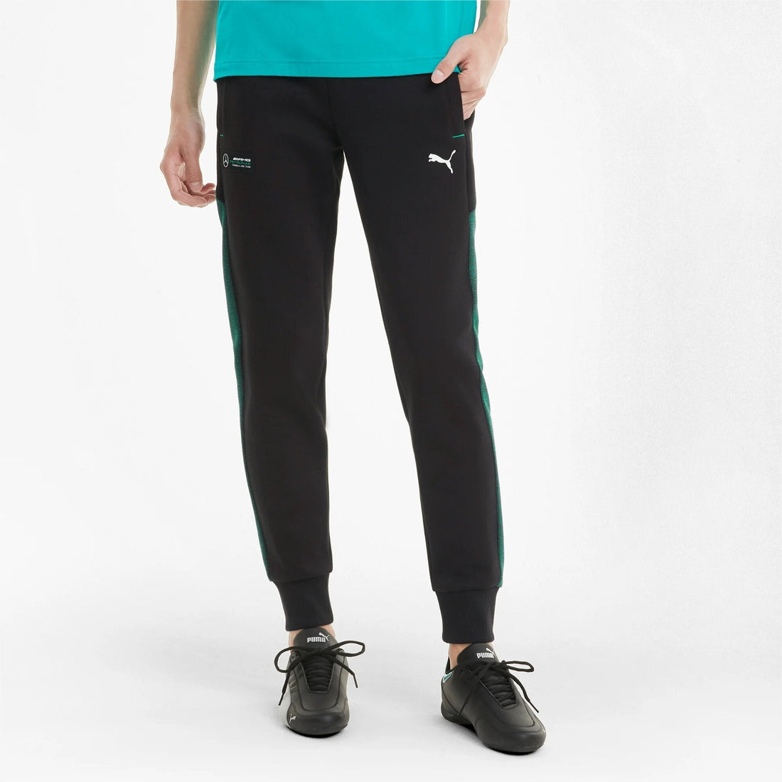 Pantalon Puma Mercedes AMG F1 - Noir/Vert