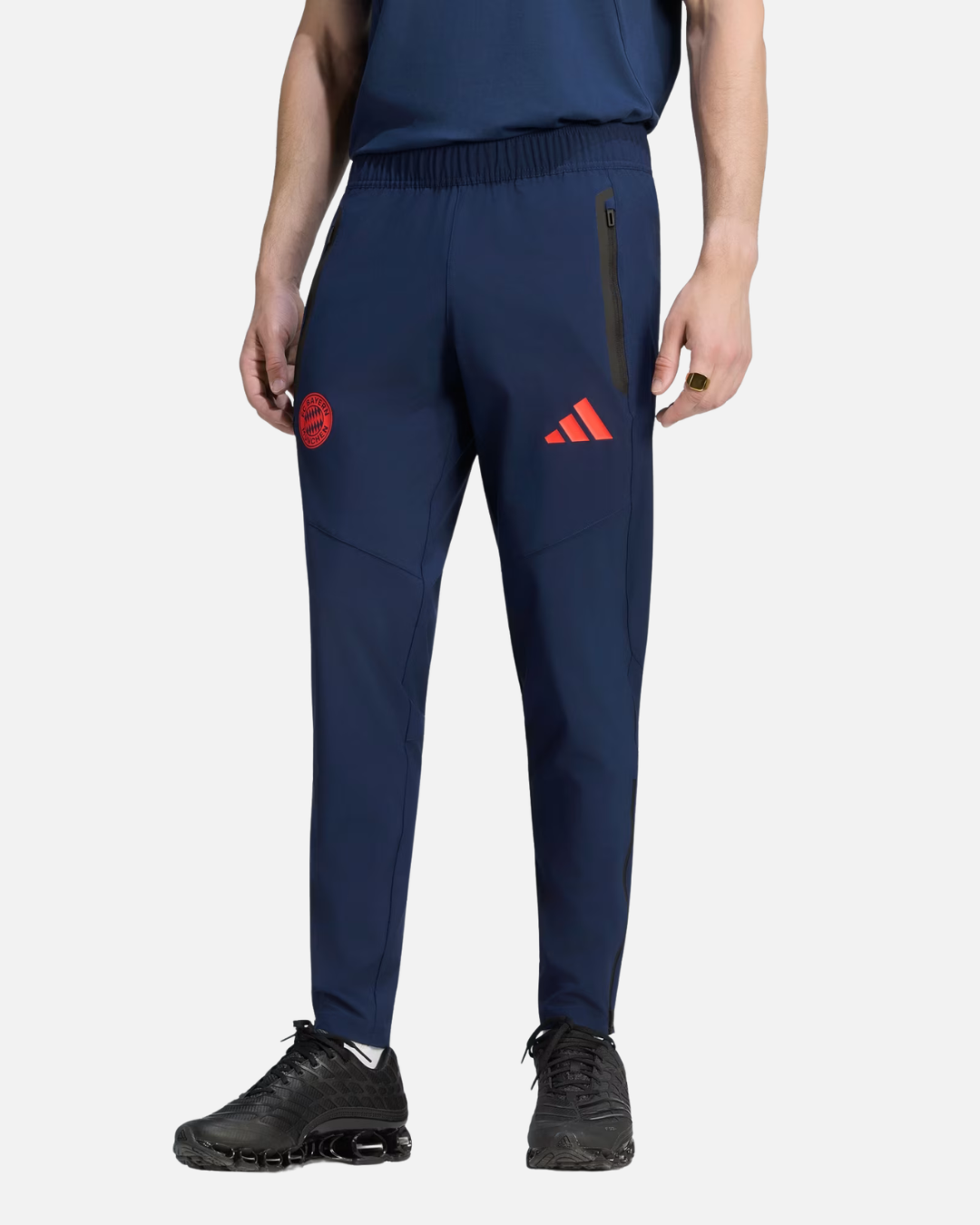 Pantalon de survêtement FC Bayern Munich 2026/2027 - Bleu/Rouge