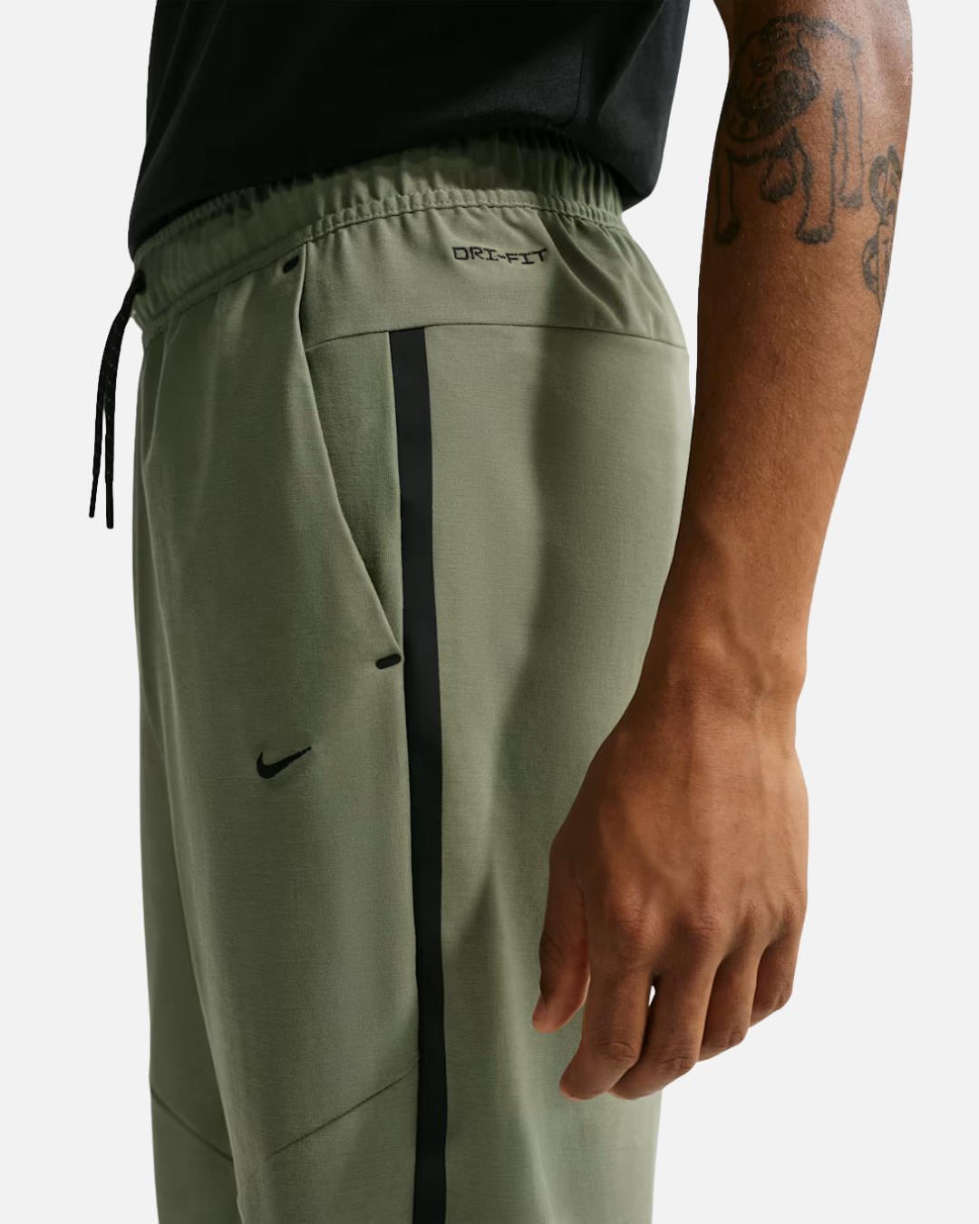 Pantalon de survêtement Nike Tech Shori-Knit - Kaki