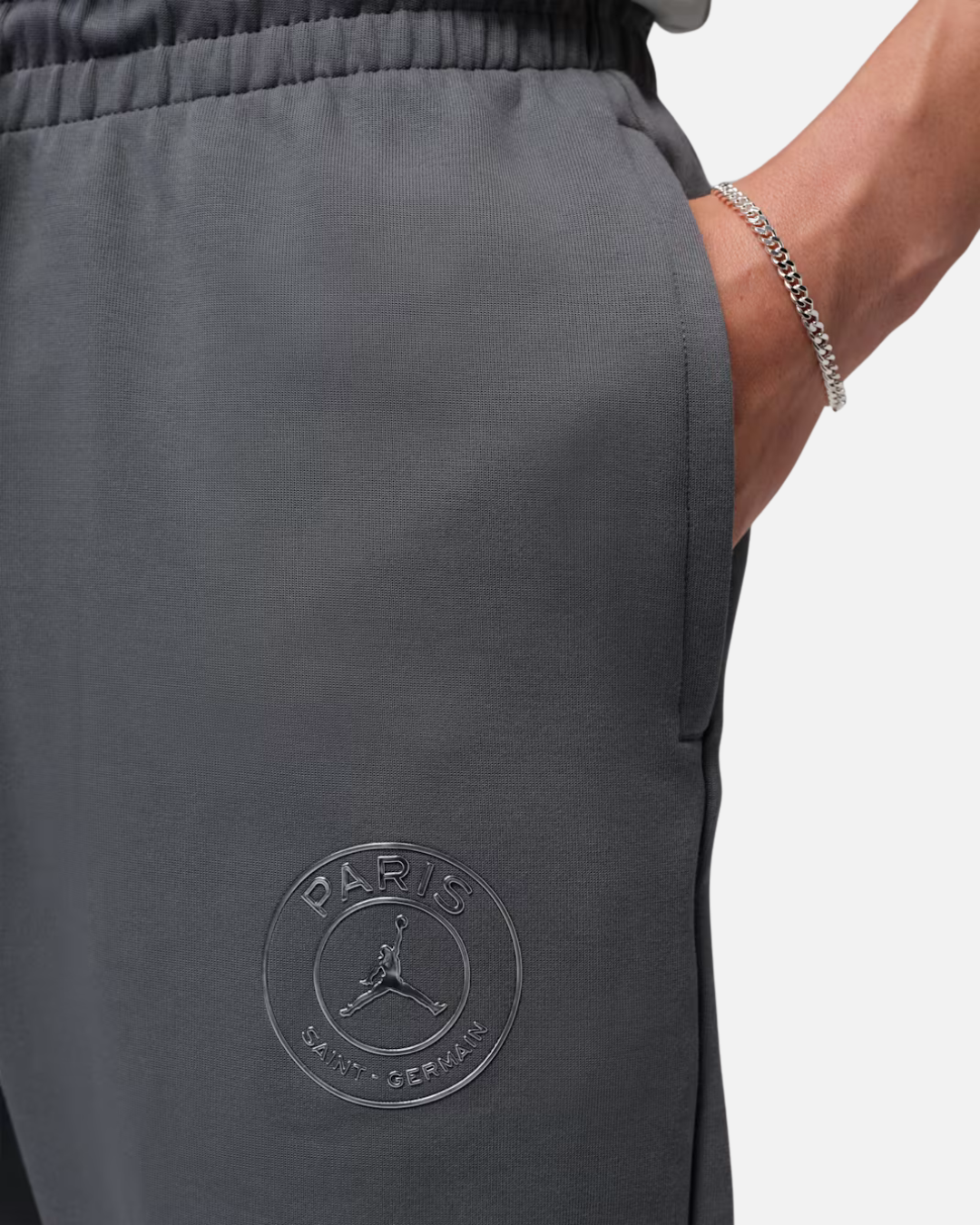 Pantalon de survêtement PSG Hoop Fleece - Gris