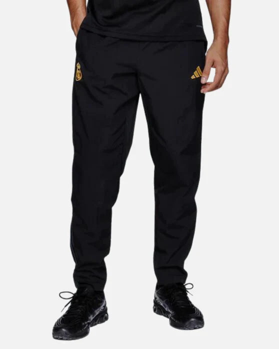 Pantalon de survêtement Real Madrid - Noir/Doré