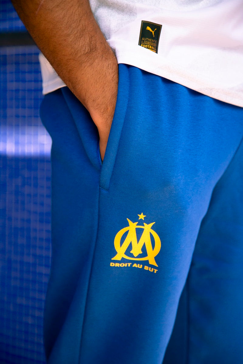 Pantalon d'entrainement OM - Bleu/Or