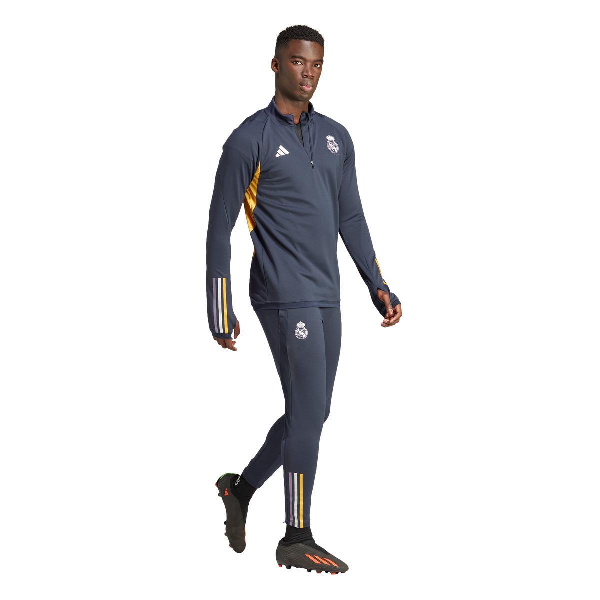 Pantalon d'entrainement Real Madrid - Bleu/Jaune/Blanc