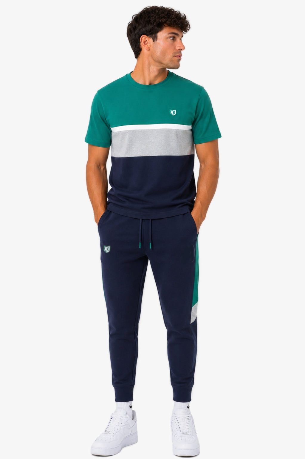Pantalon FK Sicarios V - Marine/Vert/Gris