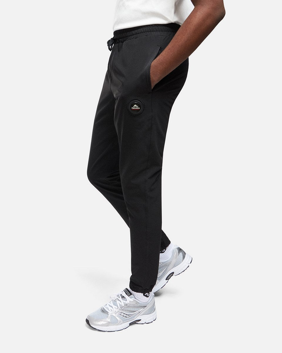 Pantalon jogging Helvetica Terra - Noir