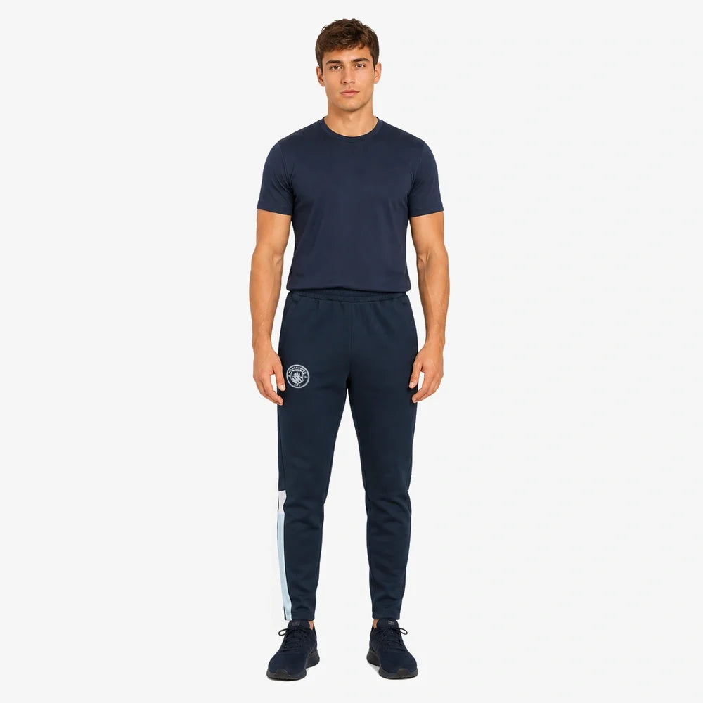 Pantalon de survêtement Manchester City - Bleu/Blanc