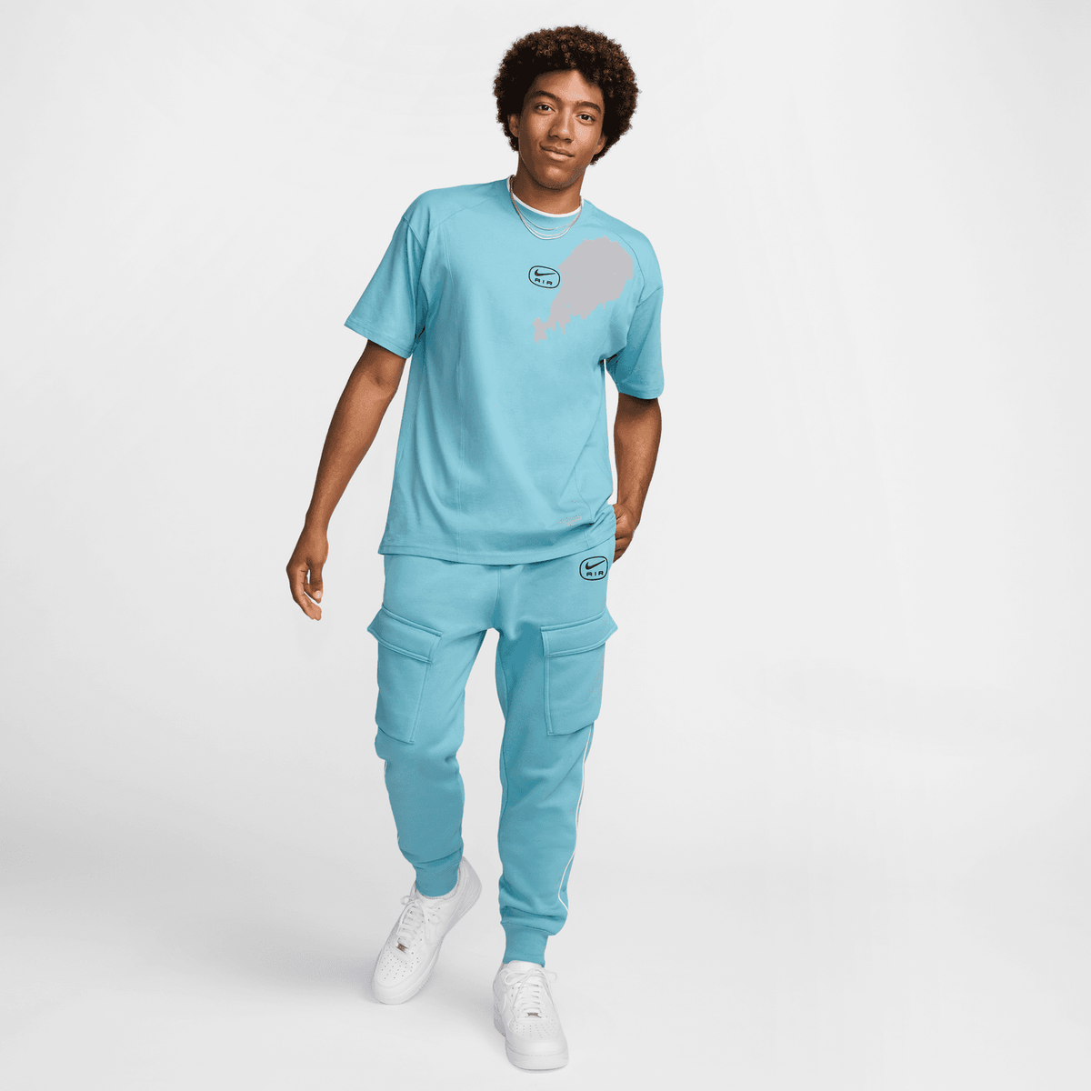 Pantalon Nike Air Cargo - Bleu