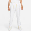 Pantalon Nike Air fleece brossé  - Blanc/Doré