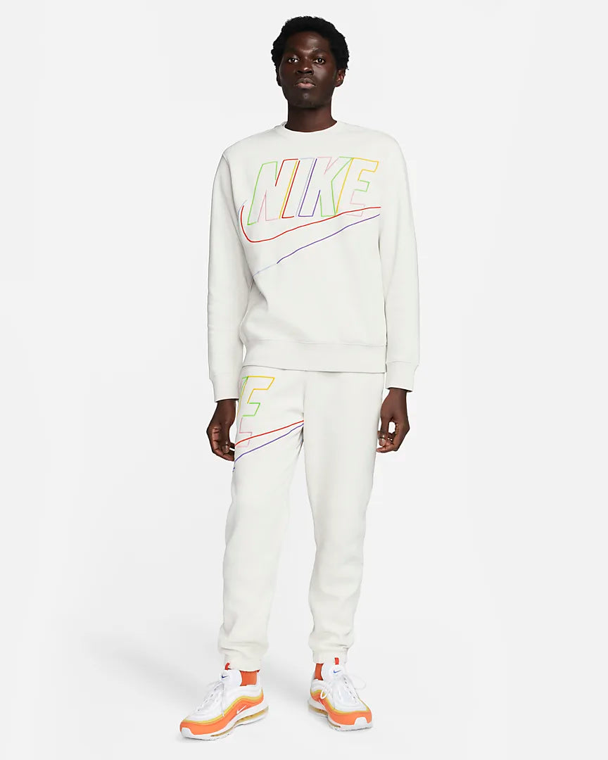 Pantalon Nike Club Fleece+ - Blanc/Vert/Jaune