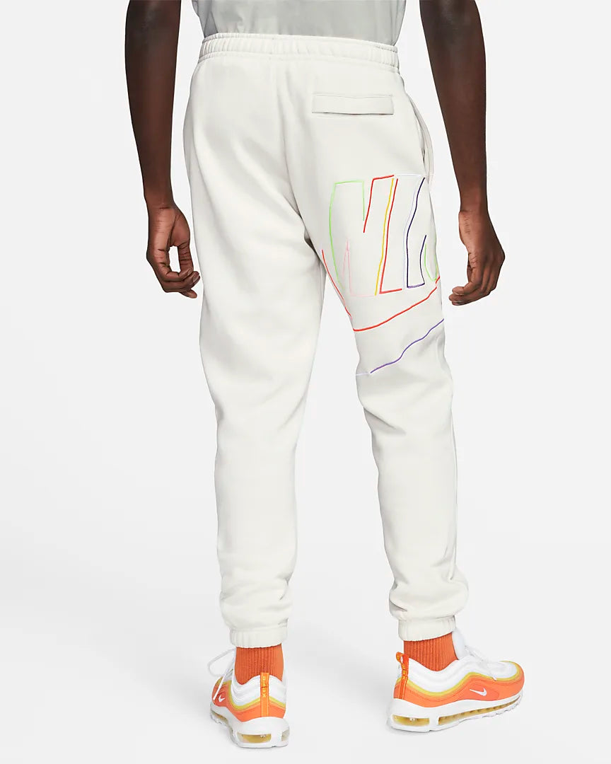 Pantalon Nike Club Fleece+ - Blanc/Vert/Jaune