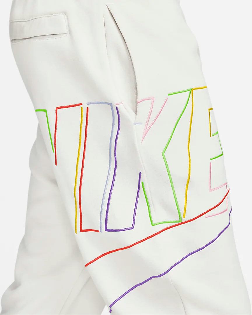 Pantalon Nike Club Fleece+ - Blanc/Vert/Jaune