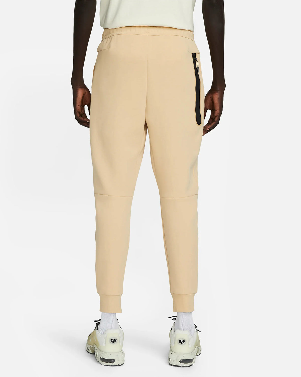 Pantalon jogging Nike Tech Fleece - Beige/Bleu