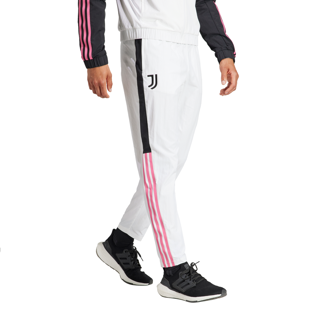 Pantalon de survêtement Juventus 2023/2024 - Blanc/Noir/Rose