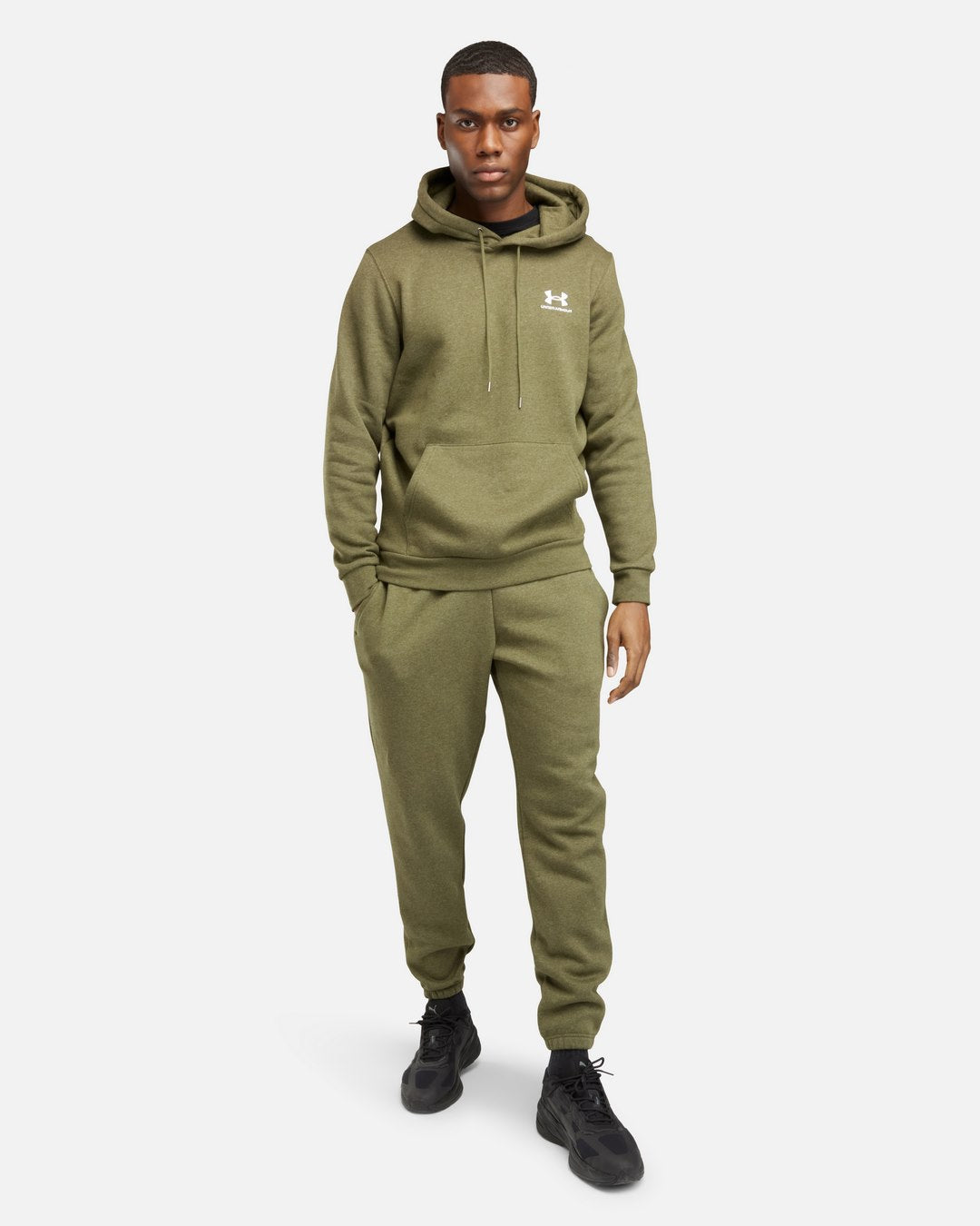 Pantalon Under Armour Essential Fleece - Kaki