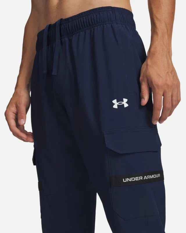 Pantalon Under Armour Woven Tech Utility - Bleu
