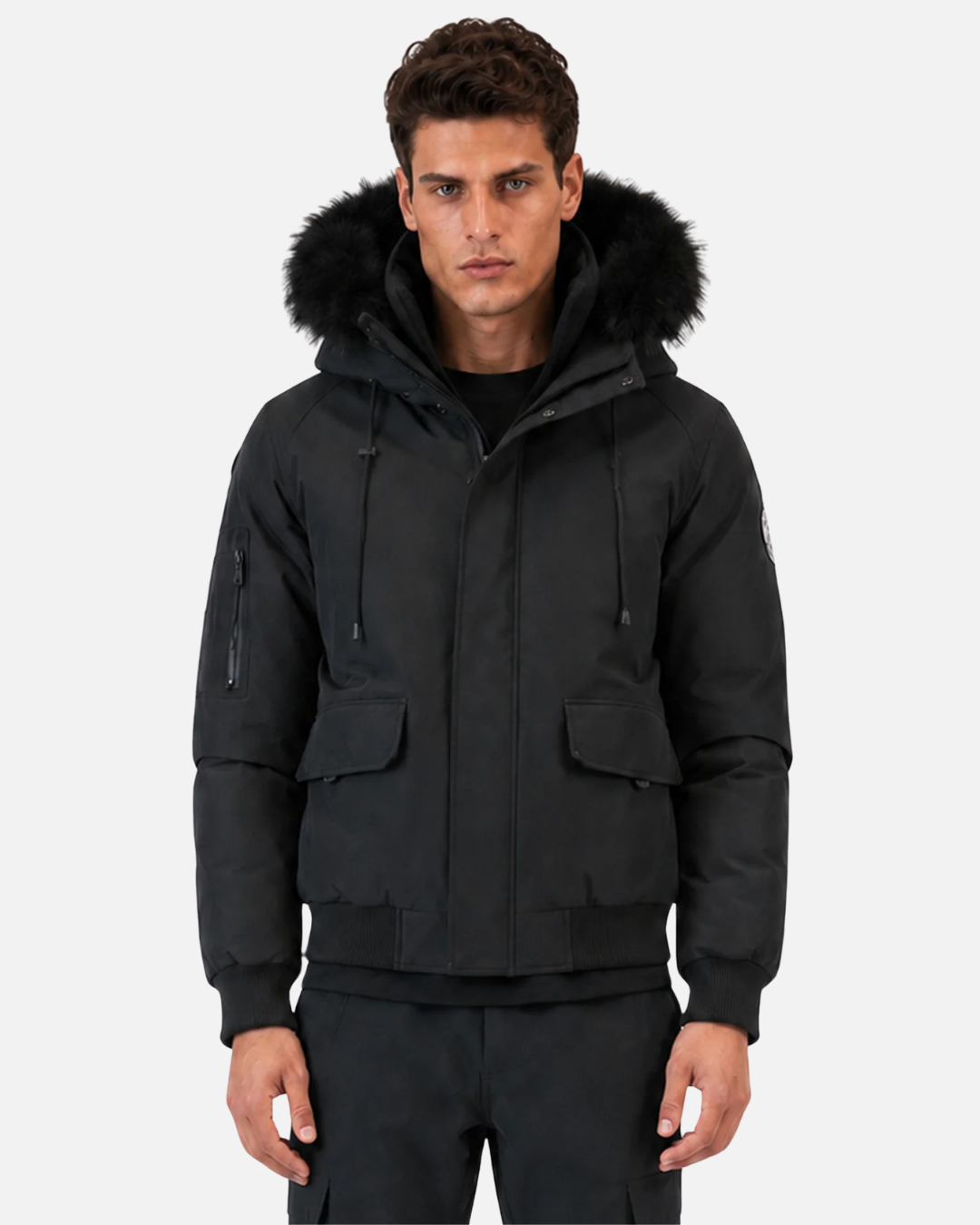 Parka DoubleHood BOOSTER 01 - Noir