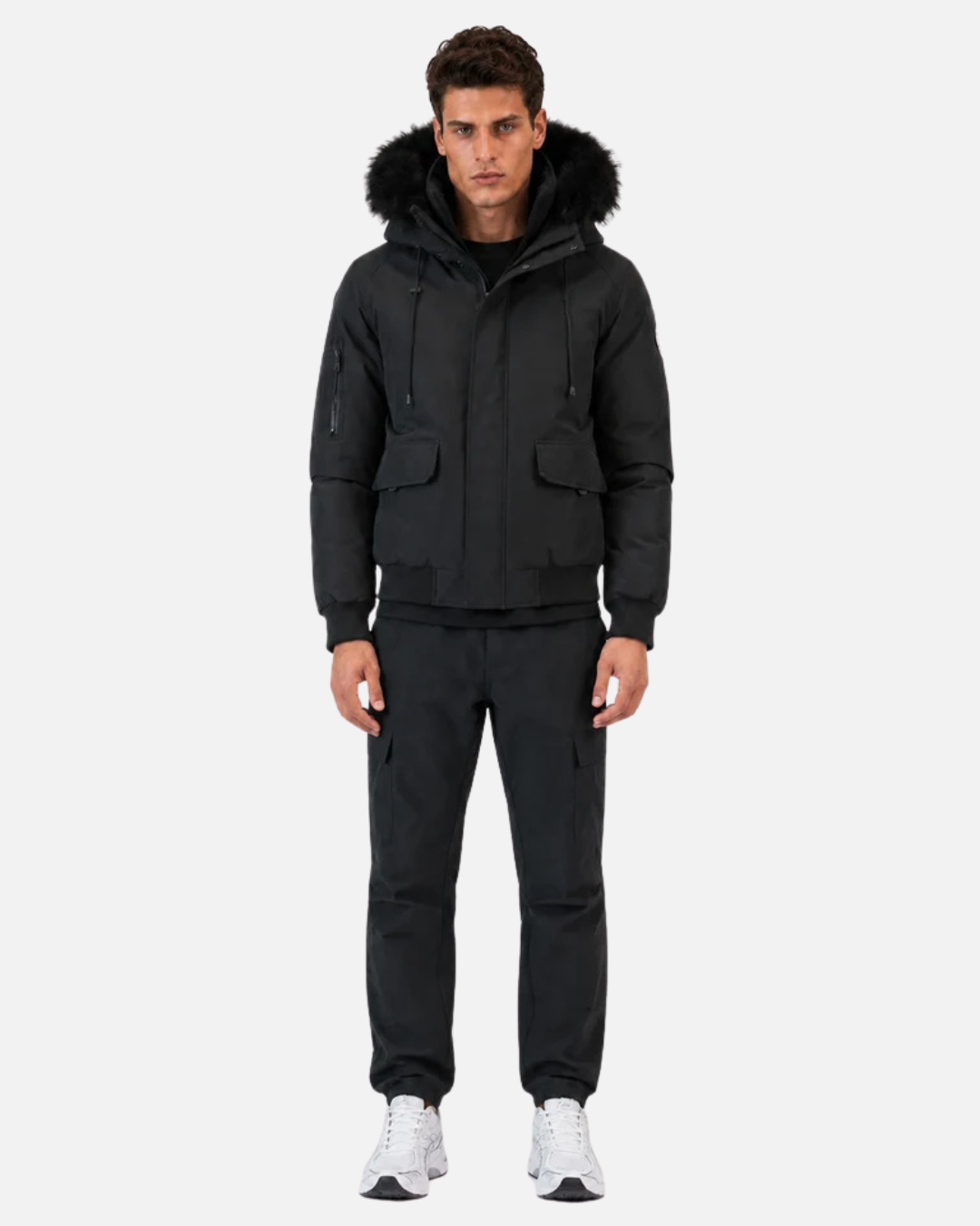 Parka DoubleHood BOOSTER 01 - Noir