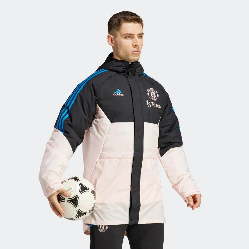 Parka Manchester United - Beige/Noir/Bleu