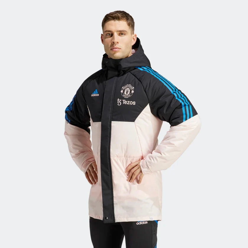 Parka Manchester United - Beige/Noir/Bleu