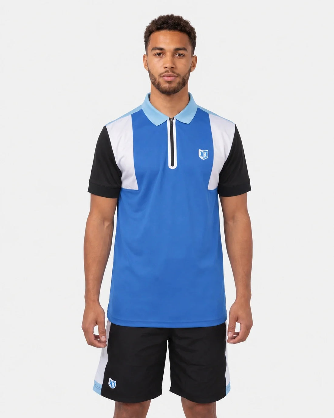 Polo FK Squad - Bleu/Blanc/Noir