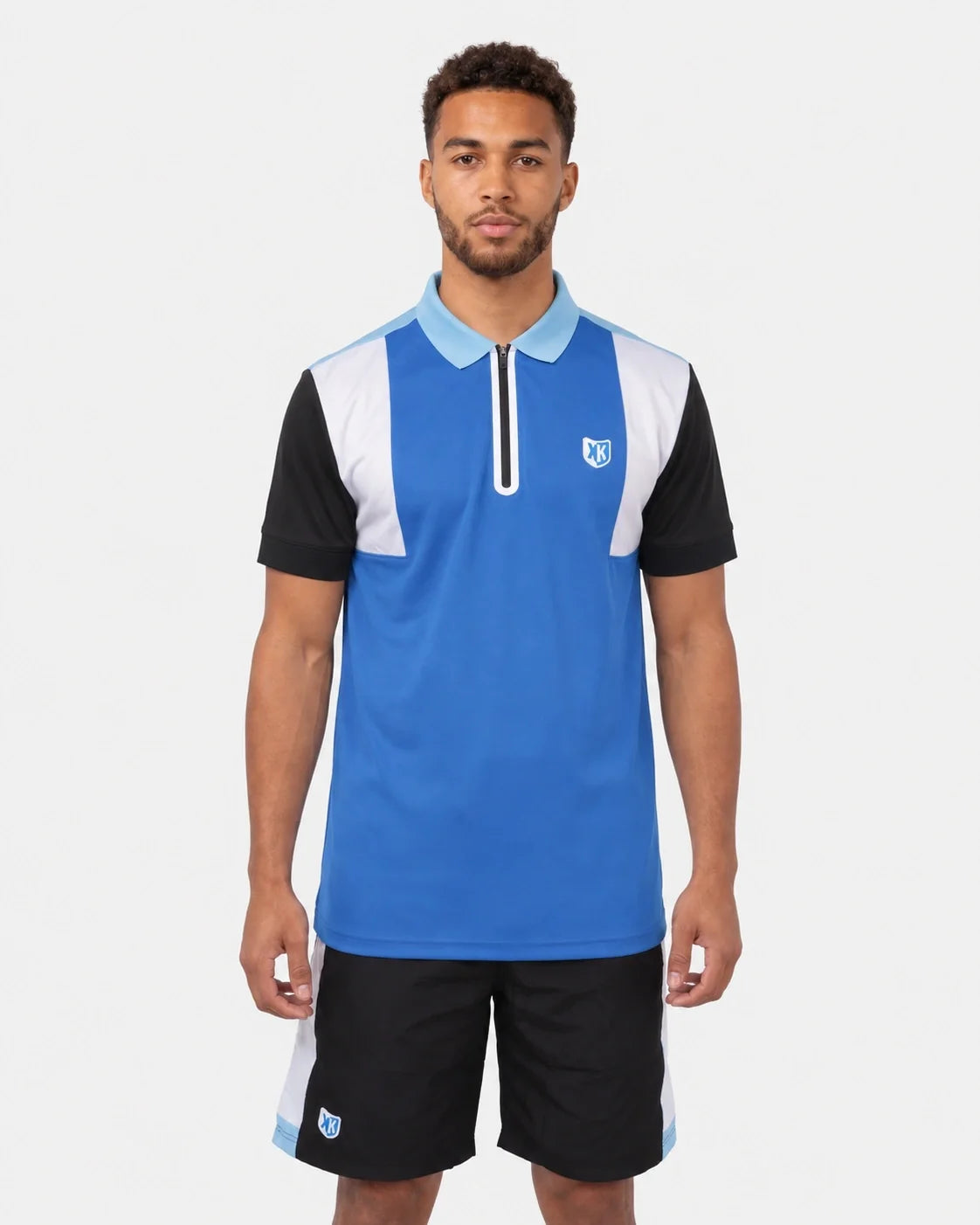 Polo FK Squad - Bleu/Blanc/Noir