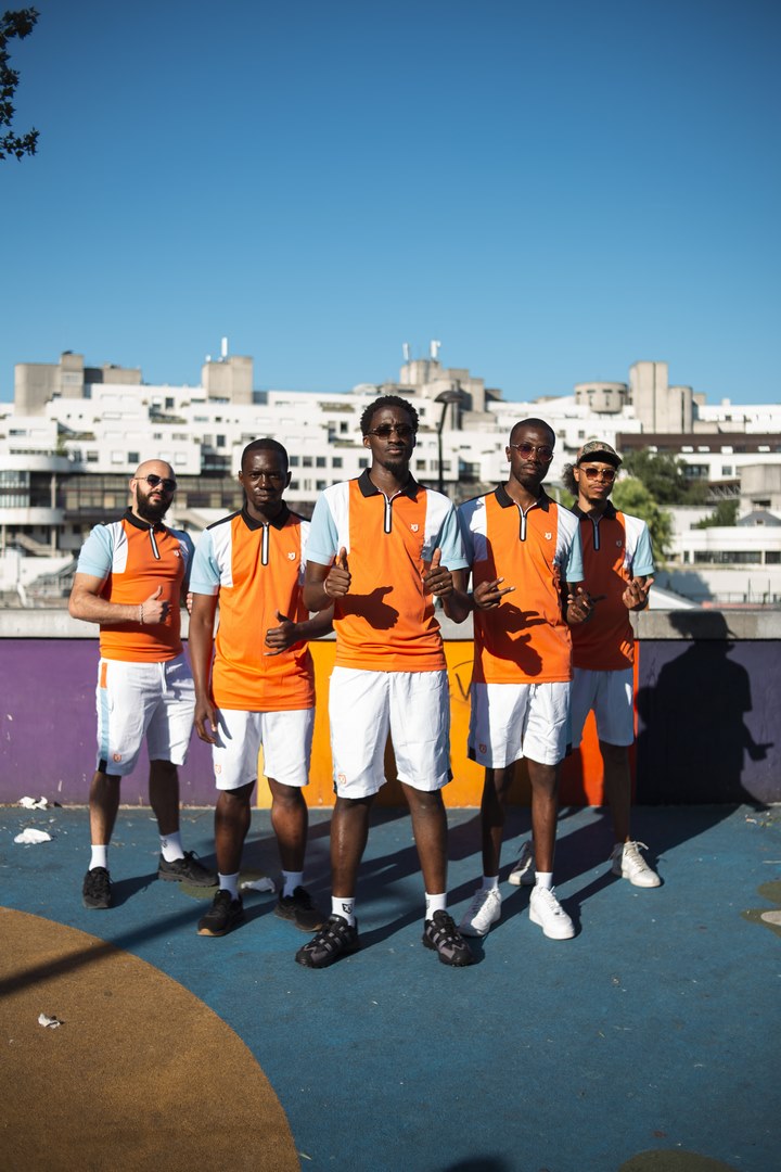 Polo FK Squad - Orange/Blanc/Bleu