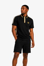 Polo FK Teams - Noir/Blanc/Jaune