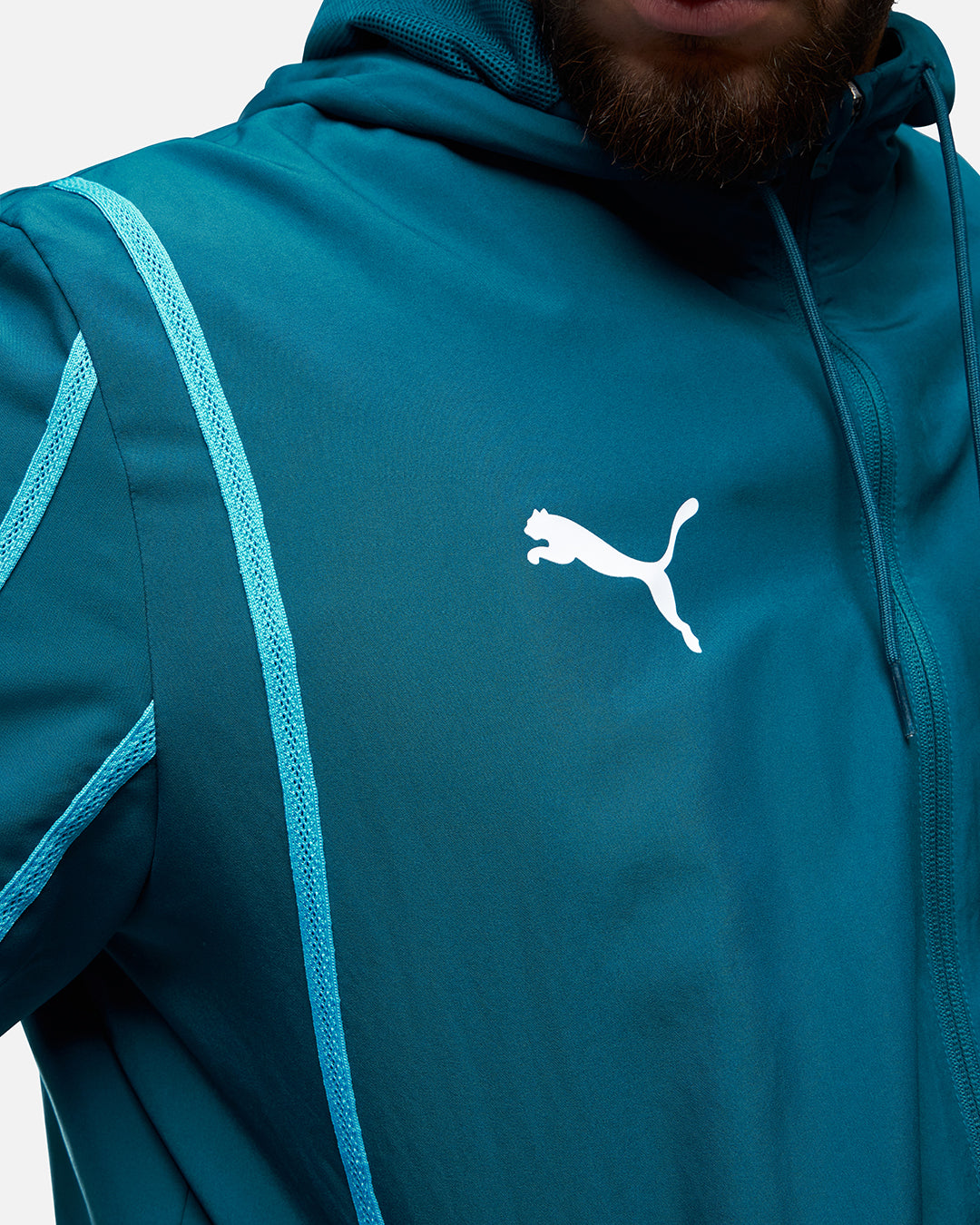Veste de survêtement OM 2024/2025 - Bleu