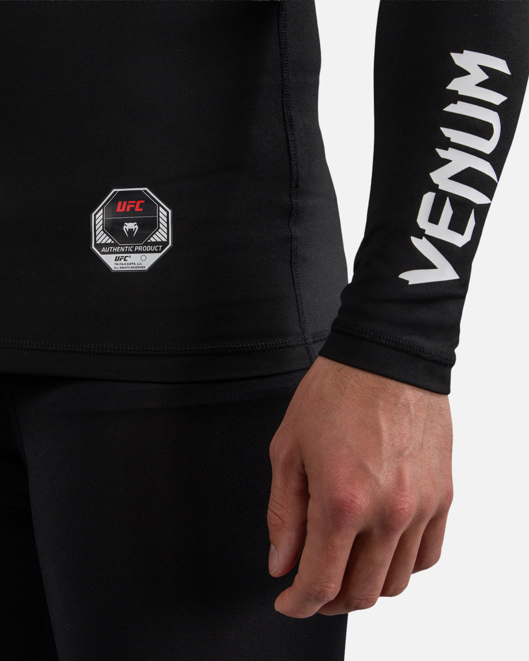 Rashguard Venum Unity Authentic Fight Week - Noir