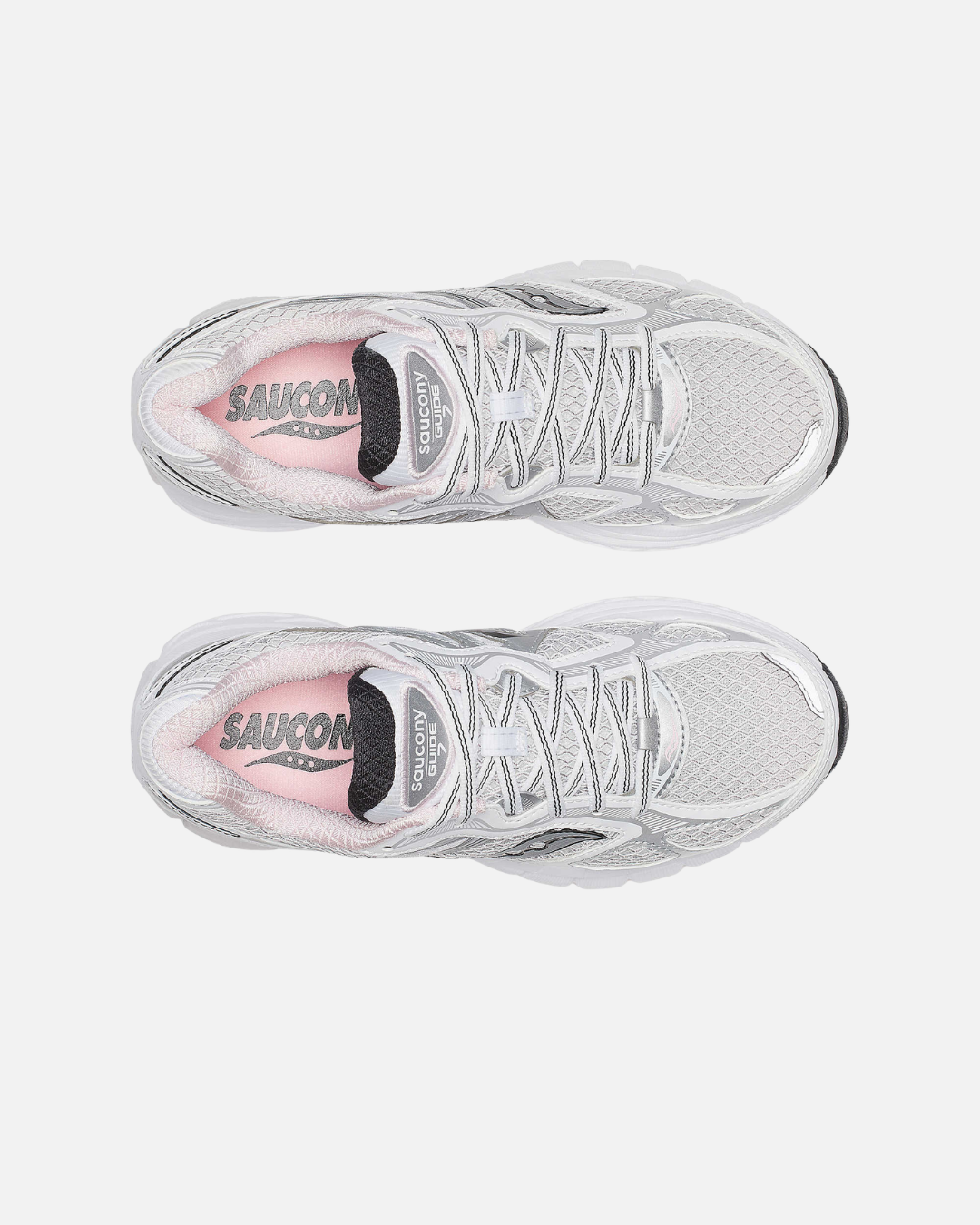 Saucony Progrid Guide 7 - Blanc/Rose