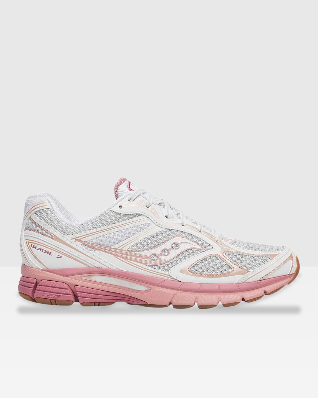 Saucony Progrid Guide 7 - Blanc/Rose