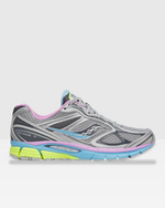 Saucony Progrid Guide 7 - Gris/Rose/Bleu/Jaune