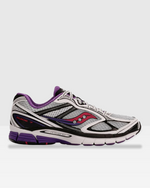 Saucony ProGrid Guide 7 - Gris/Violet/Rouge