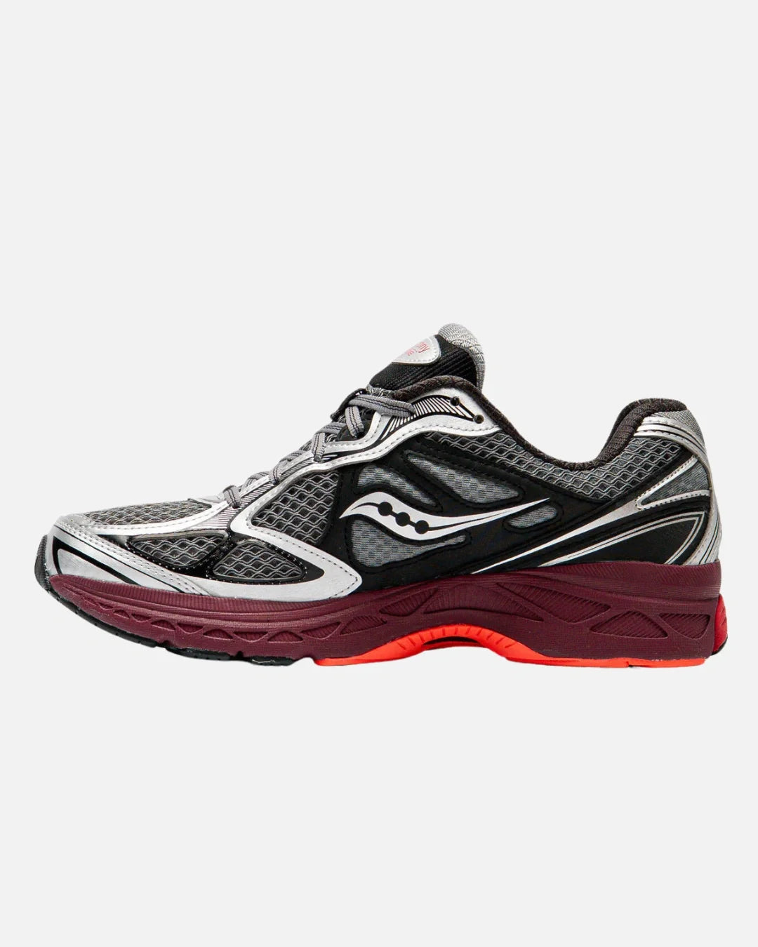 Saucony Progrid Guide 7 - Noir/Argent/Rouge