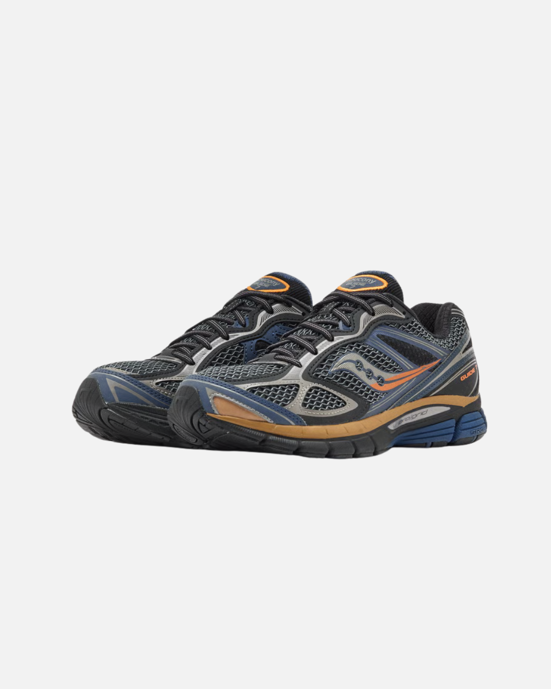 Saucony Progrid Guide 7 - Noir/Bleu/Orange