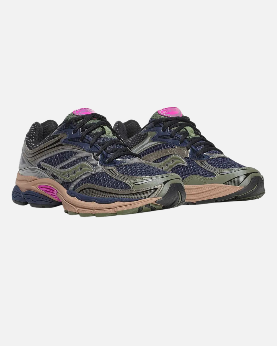 Saucony Progrid Omni 9 - Argenté/Bleu