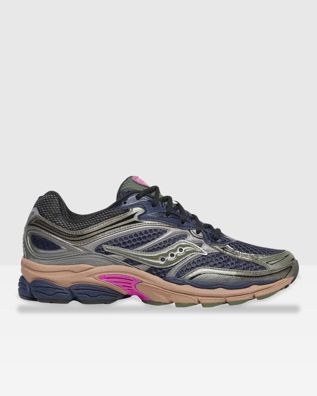 Saucony Progrid Omni 9 - Argenté/Bleu