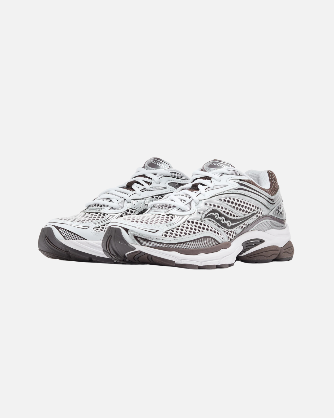 Saucony Progrid Omni 9 - Blanc/marron