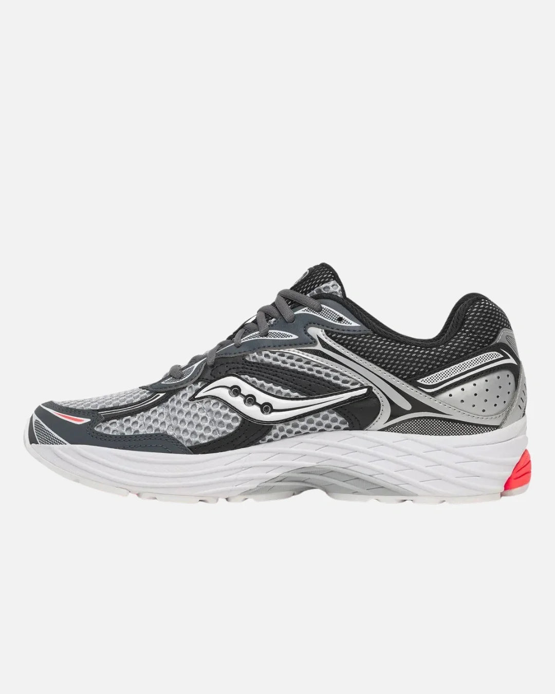Saucony ProGrid Omni 9 Cadet - Gris/Blanc/Rouge