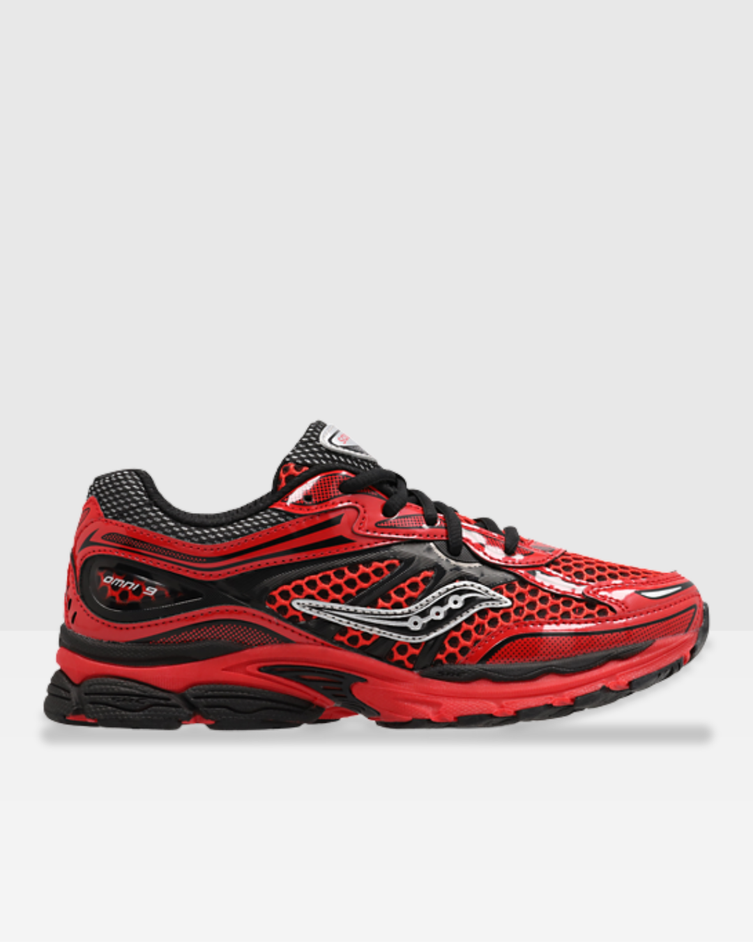 Saucony Progrid Omni 9 Junior - Rouge/Noir