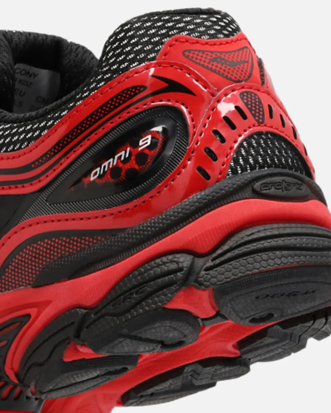 Saucony Progrid Omni 9 Junior - Rouge/Noir