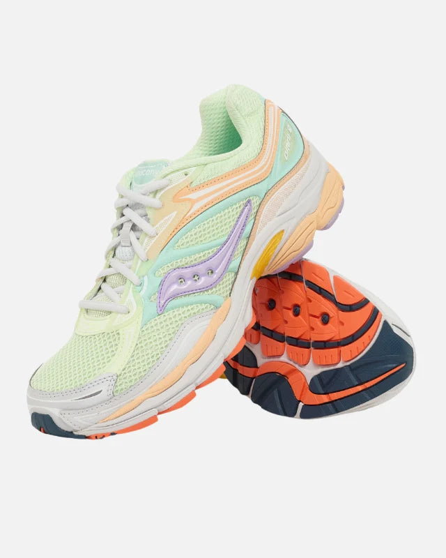 Saucony Progrid Omni 9 - Vert/Orange/Violet